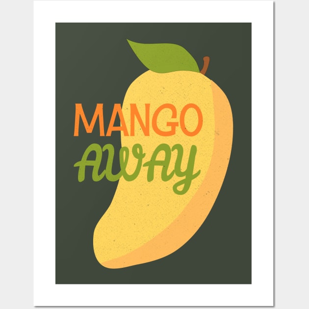 Mango Away Wall Art by AKdesign